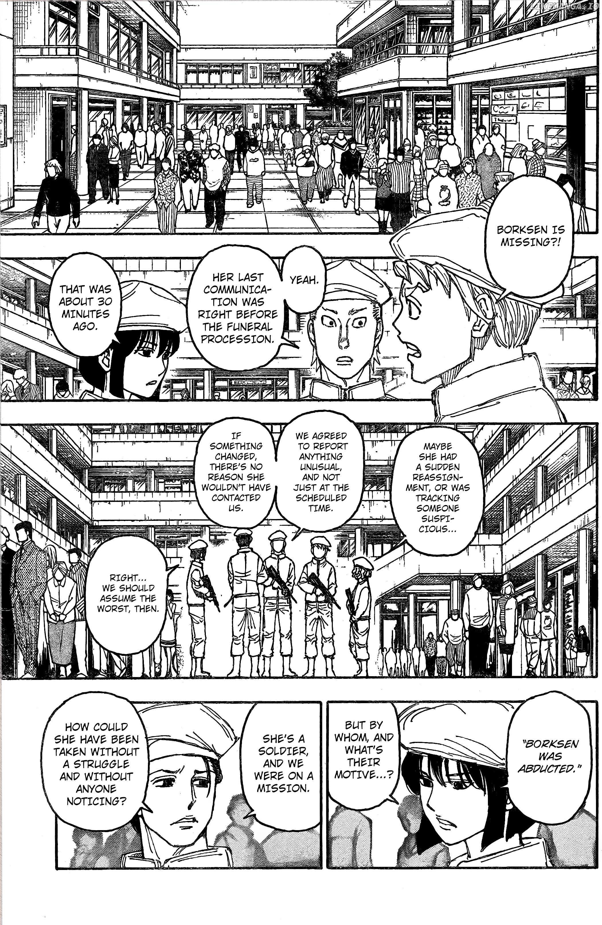 Hunter x Hunter, Chapter 407 image 03